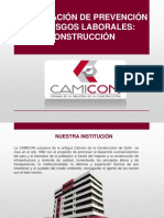 Capacitación Riesgos Laborales Construcción