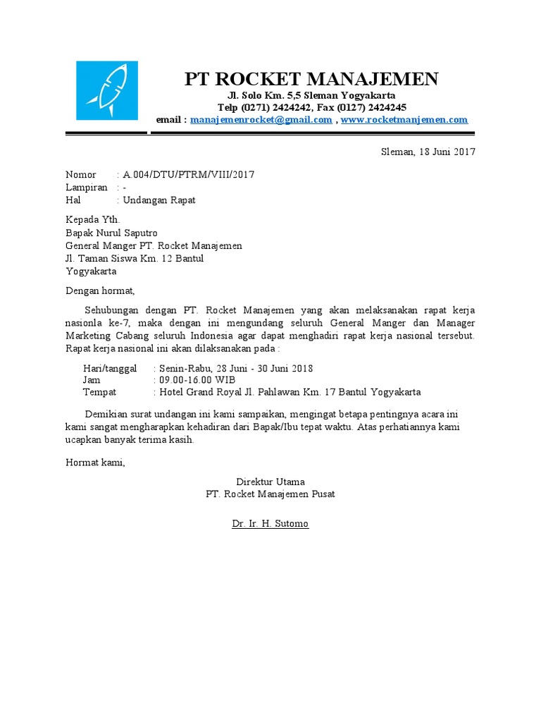 Download 67+ Contoh Surat Surat Undangan Gratis