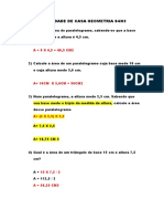 Atividade de Casa Geometria 04