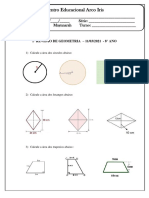 1º Revisão de Geometria