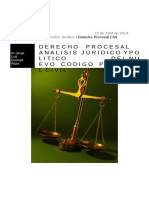 Analisis Juridico Del Nuevo Codigo Procesal Ley 439