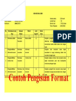 Contoh Pengisian Kartu Kisi-Kisi