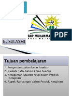 Prakarya 9.1.2 Kerajinan Bahan Keras Buatan