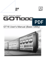 GT16 User's Manual (Basic Utility)