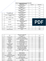 Technology and Livelihood Education Room INVENTORY 2017-2018