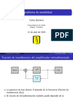 18-Estabilidad en Amplificadores Retroalimentados