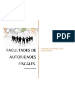 Derecho Fiscal Cuadro Sinoptico Facultades Fiscales