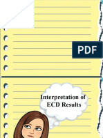 Interpretation of ECD Results