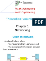 Networking Fundamentals Chapter 1: The Origins of Networks