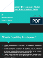 Design Capability Development Model For Panasonic Life Solutions, India