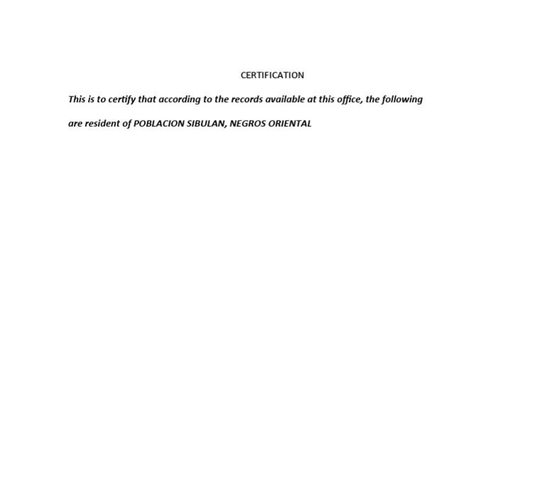 Certification | PDF