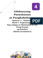 EPP4 - Q2 - Mod8 - Pagtulong Sa Pag Aalaga Sa Matatanda at Iba Pang Kasapi NG Pamilya - v3