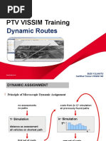 Vissim Training - 12. Dynamic Routes