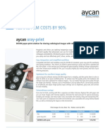 Aycan Xray Print Brochure