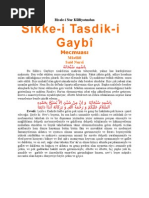 Sikke-I Tasdik