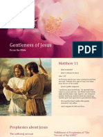 Gentleness of Jesus: From The Bible