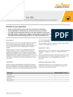 Klübersynth UH1 14-151: Product Information