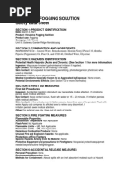 Material Safety Data Sheet - Fabuloso | PDF | Carbon Dioxide | Personal ...