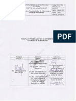 Manual de Procedimientos de Enfermeria en Unidad de Hemodialisis