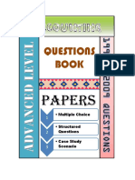 A-Level Accounting Questions