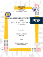 School Child Protection Policy AND Anti Bullying Policy: Prepared by