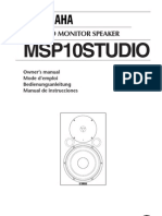Msp10Studio: Powered Monitor Speaker