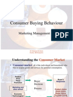 Consumer Buying Behaviour: Marketing Management - 1
