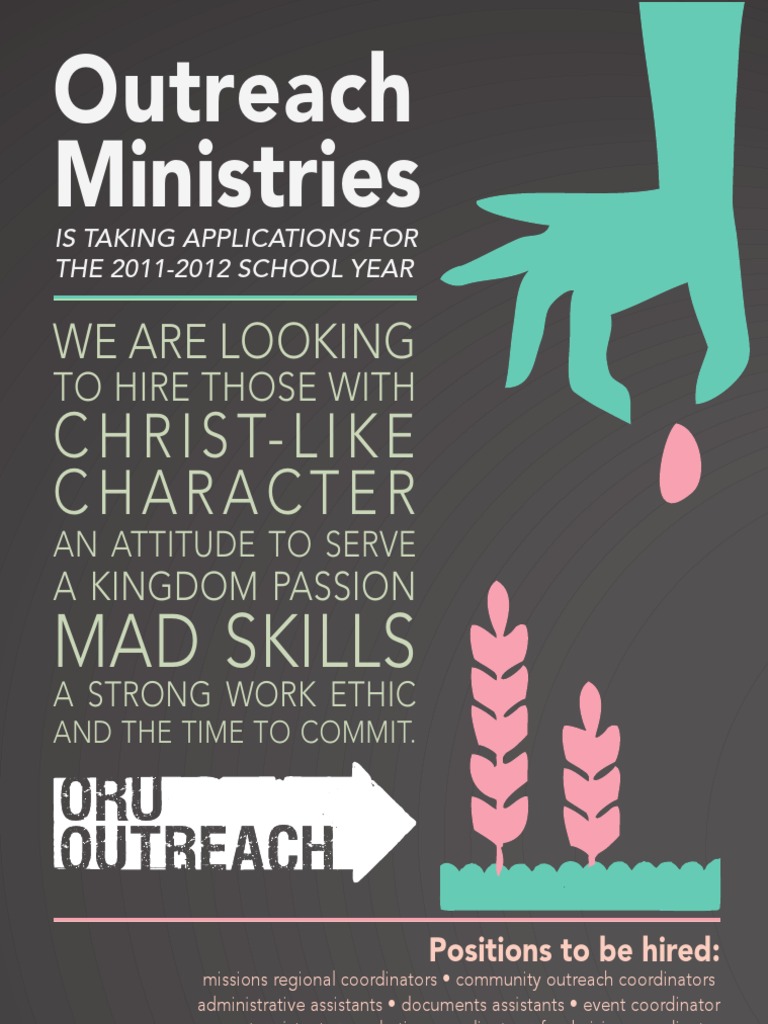 Job Openings for Outreach Positions | PDF | Career & Growth