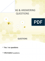 Asking Answering Questions D