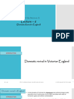 Lecture 06. (Domestic Kevival in England)