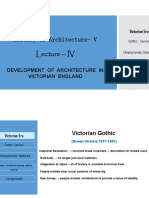 Lecture 05. (Development of Arch in England)