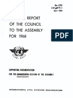 Annual Report of The Council To The Assembly FOR 1968