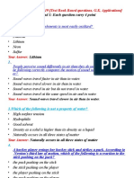 Round 1: Each Question Carry 4 Point: Quiz Competition - 2019 (Text Book Based Questions, G.K, Applications)