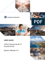 Cnpilot Enterprise AP User Guide - PMP 2677 - 001v002