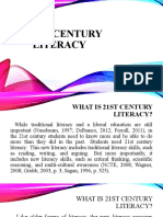What is 21st century literacy