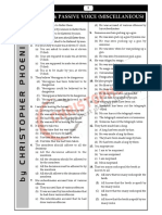 Active and Passive Voice Misc