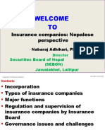 Insurance Companies-Nepalese Perspective