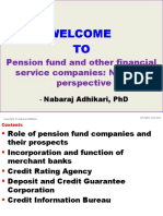 Pension Fund & Other Financial Services Companies-Nepalese Perspective