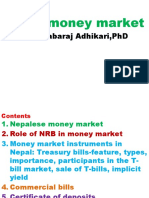 The Money Market: - Nabaraj Adhikari, PHD