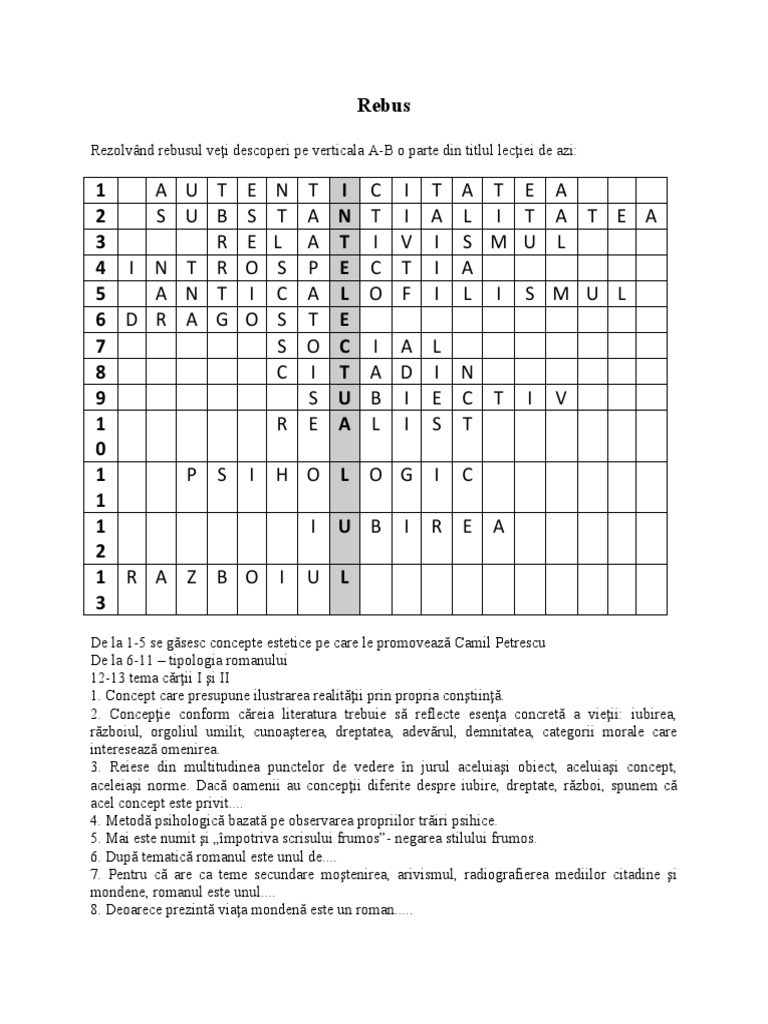 Rebus | PDF