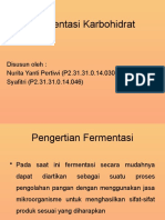 Fermentasi Karbohidrat