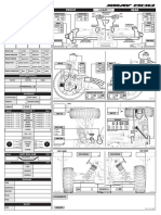 XRAY XB808 Modifiable-PDF Blank Setup Sheet