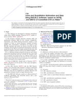 Performing Detection and Quantitation Estimation and Data Assessment Utilizing DQCALC Software, Based On ASTM Practices D6091 and D6512 of Committee D19 On Water