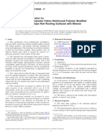 Self-Adhesive Polyester Fabric Reinforced Polymer Modified Asphalt Steep Slope Roll Roofing Surfaced With Mineral Granules