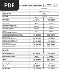 Manual de Servicio Motor Dodge Jeep Chrysler Pentastar 3.6l