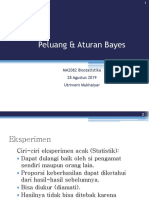 Peluang&amp Aturan Bayes 28.08.19