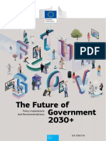 The Future of Government 2030+: Policy Implications and Recommendations