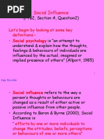 Download Social Influence by andreea_zaha SN49843453 doc pdf