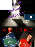 Ehics in Fashion Industry