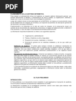 Planificación de auditoría informática